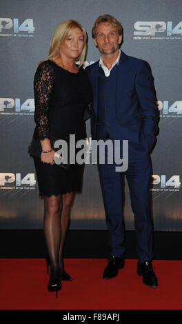 Carl Fogarty besucht den BBC Sports Personality of the Year Award in The Hydro am 14. Dezember 2014 in Glasgow, Schottland Stockfoto