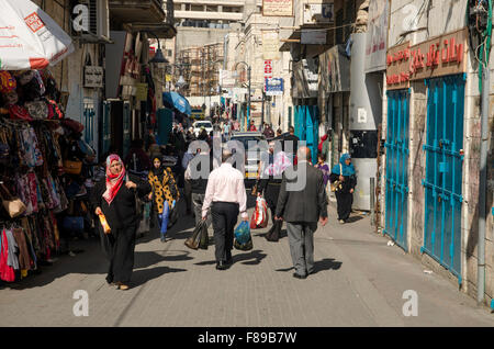 Straßenszene, Bethlehem, Palästina Stockfoto