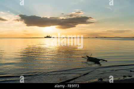 Baywalk, Roxas Boulevard, Manila, Philippinen Stockfoto