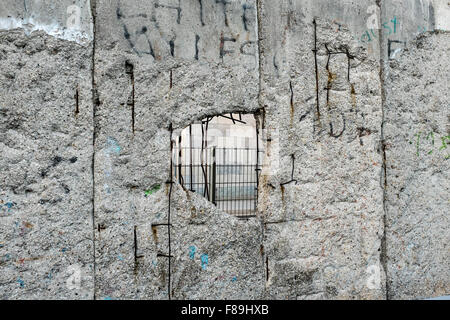 Berliner Mauer, Deutschland Stockfoto