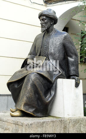 Statue von Maimonides in Córdoba, Andalusien, Spanien Stockfoto