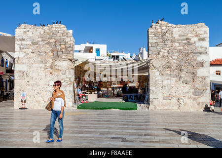 Altstadt von Bodrum, Bodrum, Provinz Mugla, Türkei Stockfoto