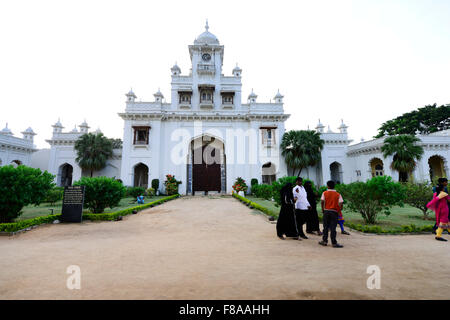 Der schöne Chowmahalla Palast in Hyderabad, Indien. Stockfoto