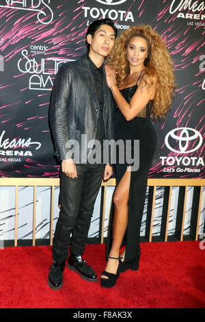 2015 Soul Train Music Awards statt in der Orleans Arena in The Orleans Hotel & Casino - Ankünfte mit: Lion Babe, Jillian Hervey wo: Las Vegas, Nevada, USA bei: 6. November 2015 Stockfoto