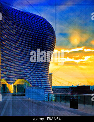 Selfridge Store Exterieur, Bullring Shopping Centre, Birmingham, West Midlands, England, Vereinigtes Königreich, Europa Stockfoto