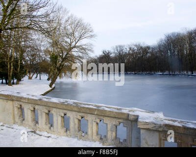 Österreich, Niederösterreich, Laxenburg Bei Wien, Franzensburg Im Park von Schloss Laxenburg Stockfoto