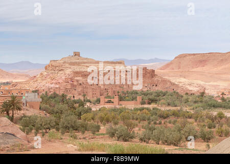 Ksar Ait Benhaddou, Ait Benhaddou, Ouarzazate, Marokko Stockfoto