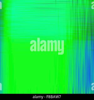 Grüner Hintergrund mit blauen und schwarzen Streifen Streifen Stockfoto