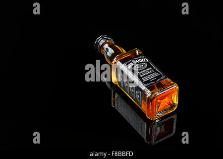 Jack Daniels-Tabelle Stockfoto