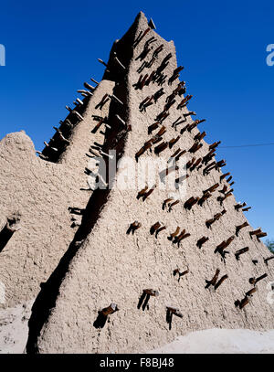 Sidi Yahiya Moschee in Timbuktu. Mali. Stockfoto