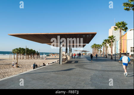 Israel, Tel Aviv, Promenade - tayelet Stockfoto