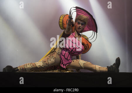 Spaß Spaß Spaß Fest Musik und Comedy Festival - Tag 1 - Auftritte Featuring: Pfirsiche wo: Austin, Texas, USA als: 6. November 2015 Stockfoto