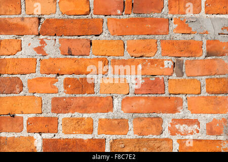 Hochwertige alte Mauer, Hintergrund oder Textur. Stockfoto
