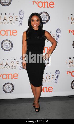 Beverly Hills, CA. 8. Dezember 2015. Danielle Nicolet auf der Pressekonferenz zur 47. NAACP Image Awards Nominierung Ankündigung, The Paley Center for Media, Beverly Hills, CA 8. Dezember 2015. Bildnachweis: Elizabeth Goodenough/Everett Collection/Alamy Live-Nachrichten Stockfoto