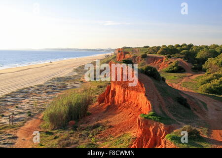 Praia da Falésia, Vilamoura, Quarteira, Algarve, Portugal, Europa Stockfoto