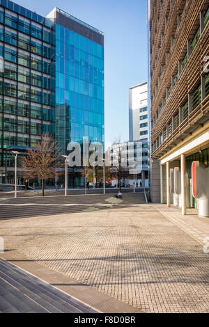 Gebäude auf Merchant Square, Paddington, London Stockfoto