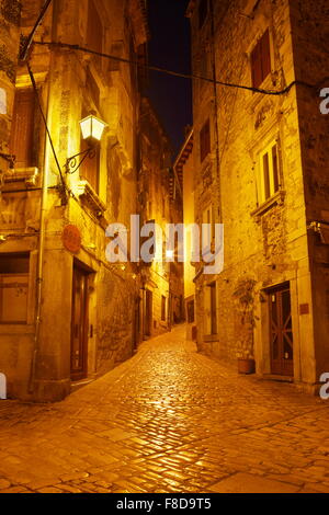 Altstadt von Rovinj, Kroatien, Europa Stockfoto