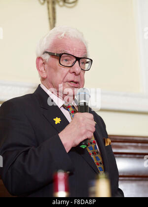 Barry Cryer am literarischen Oldie Mittagessen 12.08.15 Stockfoto