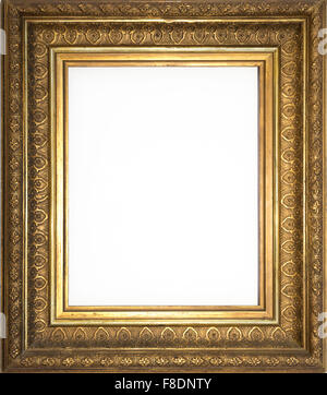 schön verzierten Rahmen verziert Goldrahmen Stockfoto