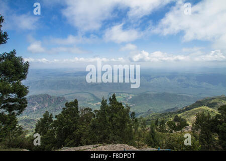 Kodanadu Aussichtspunkt in der Nähe von Ooty, Tamil Nadu, Indien Stockfoto