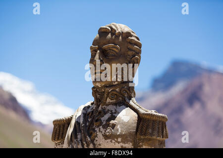 General San Martin im Nationalpark Aconcagua, Argentinien Stockfoto