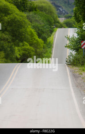 Nationalstraße 40 im Norden von Argentinien Stockfoto