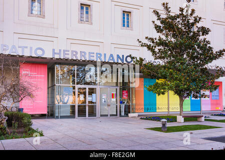 Museum für zeitgenössische spanische Kunst. Patio Herreriano. Valladolid. Kastilien und Leon, Spanien. Stockfoto