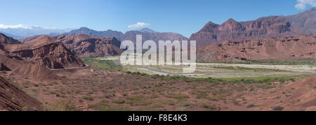 Amphitheater in der Quebrada de Cafayate, Argentinien Stockfoto