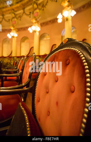 Innenraum des Teatro Amazonas in Manaus, Brasilien Stockfoto