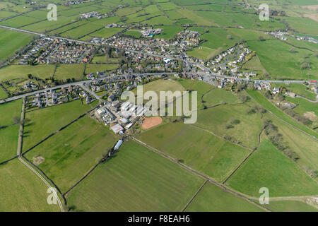 Eine Luftaufnahme von der Yorkshire Killinghall, in der Nähe von Harrogate Stockfoto