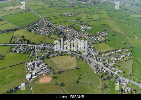 Eine Luftaufnahme von der Yorkshire Killinghall, in der Nähe von Harrogate Stockfoto