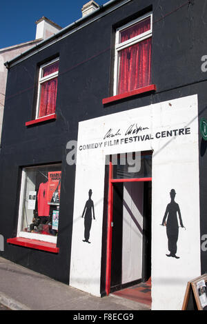 Charlie Chaplin Comedy Festival Plakat, Waterville, County Kerry, Irland Stockfoto