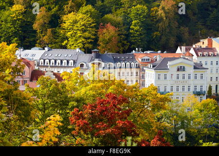 Karlovy Vary, Tschechische Republik, Europa Stockfoto