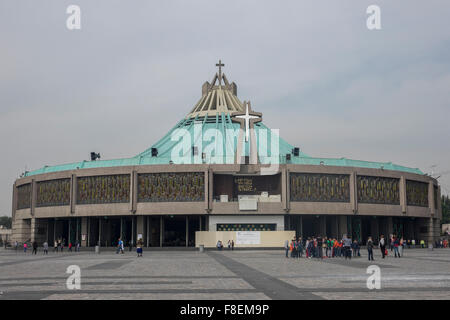 Mexiko. Mexiko-Stadt. Unsere Liebe Frau von Guadalupe, neue Basilika Stockfoto