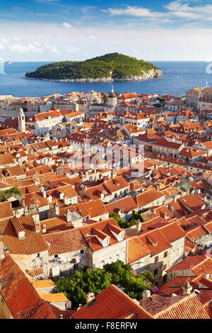 Altstadt von Dubrovnik, Kroatien Stockfoto