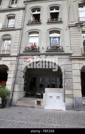 Einstein Haus, Bern, Schweiz. Stockfoto