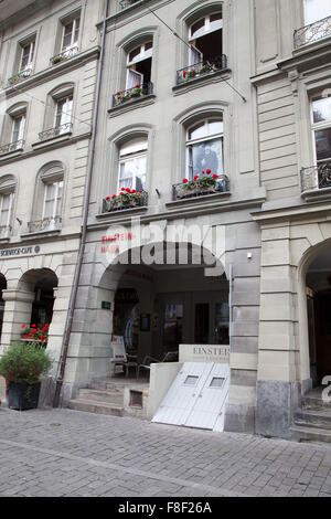 Einstein Haus, Bern, Schweiz. Stockfoto