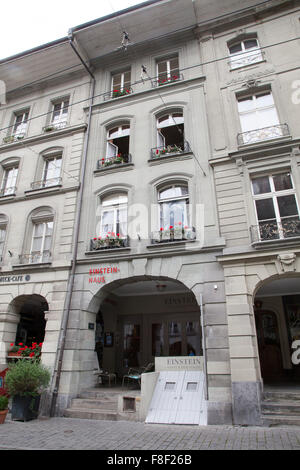 Einstein Haus, Bern, Schweiz. Stockfoto