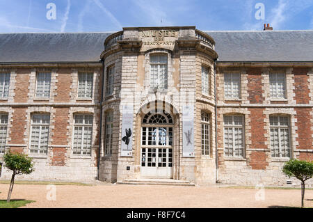 Musée des Beaux-Arts, ehemaliger Bischofspalast, Chartres, Eure-et-Loir, Frankreich, Europa Stockfoto