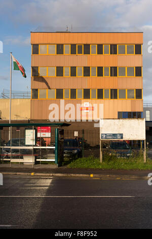 Die Royal Mail sortieren Lieferung Büro von Penarth Road, Cardiff, Südwales. Stockfoto