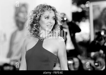 Venedig, Italien - SEPTEMBER 12: Valeria Golino besucht die Abschlussfeier im 72. Filmfestival von Venedig am 12. September Stockfoto