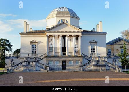 Fassade der Chiswick House in West London Stockfoto