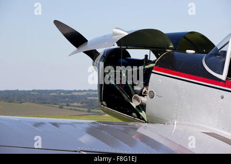 De Havilland Chipmunk 22 Motor Stockfoto