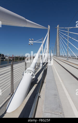Tillicum Crossing Bridge Stockfoto