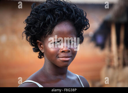 Douraghio, Côte d ' Ivoire. Afrika Stockfoto