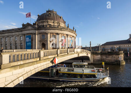 Bode-Museum in Berlin Mitte, Museumsinsel, Deutschland Stockfoto