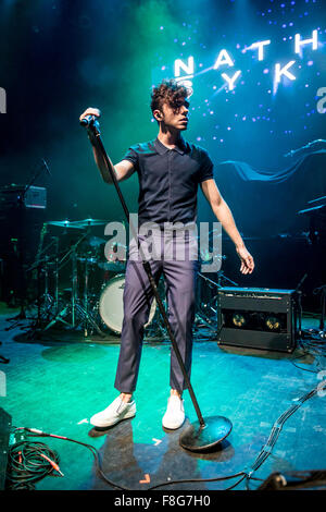 Detroit, Michigan, USA. 8. Dezember 2015. NATHAN SYKES führt auf Amp Radios Kringle Jingle an The Fillmore in Detroit, MI am 8. Dezember 2015 © Marc Nader/ZUMA Draht/Alamy Live News Stockfoto