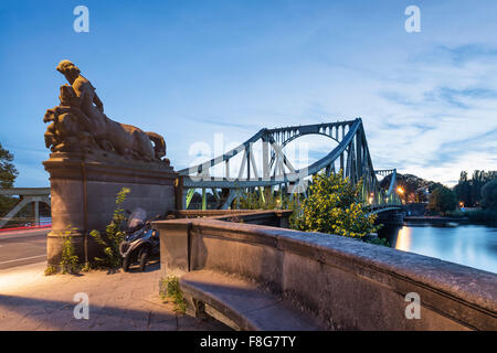 Glienicker Brücke Potsdam, Brandenburg, Deutschland Stockfoto