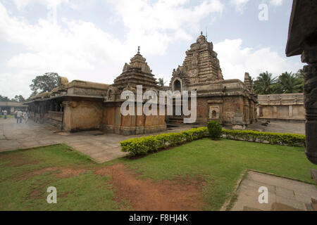 Tempelanlage in Banavasi, ein Tempel Weltkulturerbe in Sirsi in Karnataka. Stockfoto