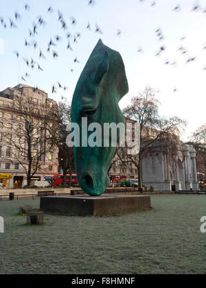 Noch Wasser Skulptur, Marble Arch Stockfoto